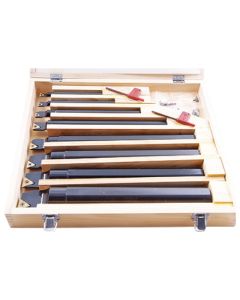 27 PIECE TPBN INDEXABLE BORING BAR SET (1001-0727)