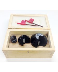 3 PIECE 82 DEGREE INDEXABLE COUNTERSINK & CHAMFER TOOL SET (2001-0011)