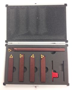 3/4" 5 PIECE INDEXABLE TURNING & BORING TOOL SET (2003-0035)