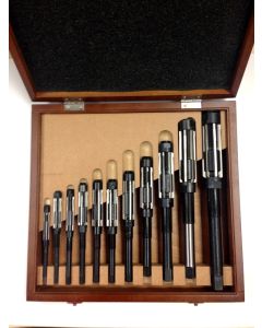 A-K 11 PIECE HIGH SPEED STEEL ADJUSTABLE BLADE REAMER SET (2006-0028)