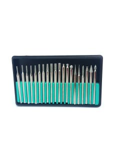 20 PIECE DIAMOND PIN SET WITH 1/8" SHANK (3000-0049)