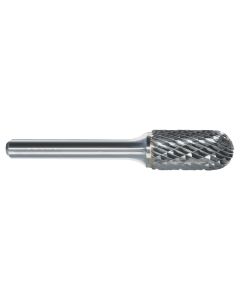 SC-1 CYLINDRICAL BALL NOSE DOUBLE-CUT CARBIDE BURRS (3000-0111)