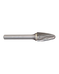 SF-6 ROUND NOSE TREE SHAPE DOUBLE-CUT CARBIDE BURRS (3000-0146)