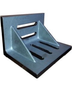 4-1/2 X 3-1/2 X 3" WEBBED SLOTTED ANGLE PLATE (3402-0302)