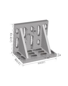 20 X 16 X 12" GIANT SLOTTED ANGLE PLATE (3402-0342)