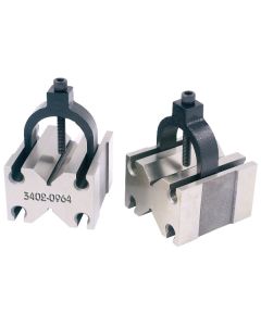 VERTEX TOOLMAKER'S V-BLOCKS WITH SLOT-IN CLAMP (3402-0964)