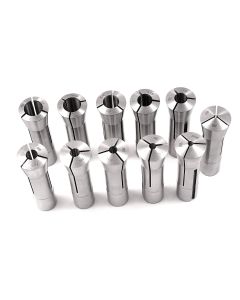 1/8-3/4" BY 16THS 11 PIECE R8 COLLET SET WITH FREE T-SLOT CLEANER (3900-0007)