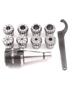 #40-10 PIECE ER-40 SPRING COLLET CHUCK SET (3900-0538)