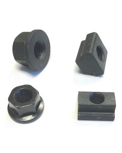 4 PIECE 1/2-13 T-NUT & FLANGED NUT SET (3900-1249)