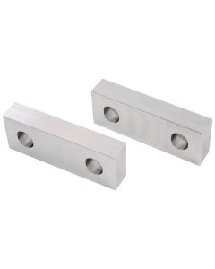 4(L) X 1.5(H) X .75(W) ALUMINUM VISE JAWS (3900-2180)