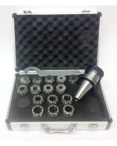 ER-40 CAT 40 V-FLANGE SPRING COLLET CHUCK SET (3900-4040)