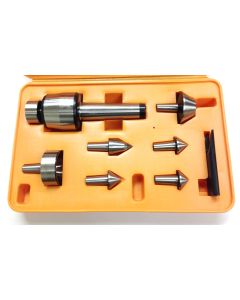 9 PIECE MT4 MULTI-SHAPE INTERCHANGEABLE TIP LIVE CENTER SET (3900-5022)