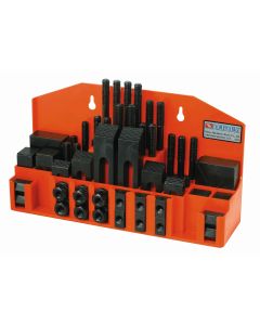 PRO-SERIES 52 PIECE CLAMPING KIT 10MM T-SLOT WITH M8 X 1.25 STUDS (3901-0008)