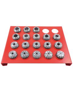 PRO-SERIES 18 PIECE ER-32 SPRING COLLET SET WITH RACK (3901-5365)