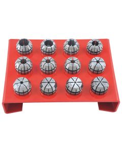 PRO-SERIES 12 PIECE ER-16 SPRING COLLET SET WITH RACK (3901-5375)