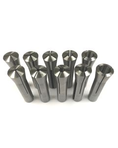 10 PIECE R8 3-20MM ROUND COLLET SET (3903-0006)