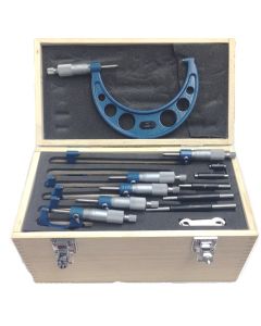 0-6" 6 PIECE PRECISION OUTSIDE MICROMETER SET (4200-0011)