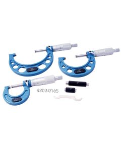 0-3" 3 PIECE C-TYPE MICROMETER SET (4200-0165)