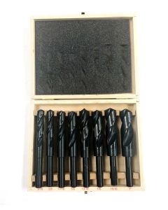 9/16-1" 8 PIECE SILVER & DEMMING DRILL SET (5000-0010)