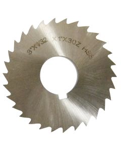 3 X 3/32 X 1" HIGH SPEED STEEL PLAIN SLITTING SAW (5071-4206)