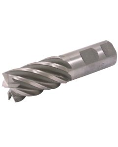 1-1/2 X 1-1/4 6 FLUTE HIGH SPEED STEEL SINGLE END CENTER CUT END MILL(5802-1506)