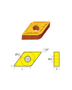 DNMG-331-PM COATED CARBIDE INSERT (6000-9331)