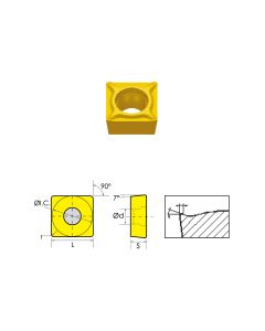 SCMT-32.51-HM COATED CARBIDE INSERT (6004-3031)