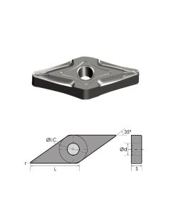 VNMG-333-EF COATED CARBIDE INSERT (6038-5333)