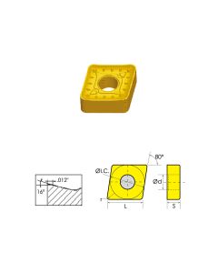 CNMG-433-DR COATED CARBIDE INSERT (6048-0433)