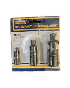 3 PIECE UNIVERSAL AIR IMPACT JOINT SET (7019-0007)