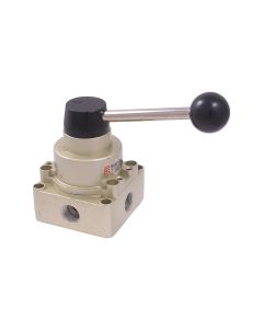 4-WAY HAND OPERATED ROTARY DISC TYPE VALVE WITH 3/8 NPT INLET (8401-0255)