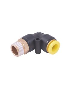 PUSH TO CONNECT MALE PNEUMATIC ELBOW TUBE FITTINGS 1/8 X 1/8 NPT (8401-0294)