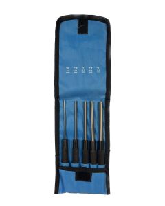 5 PIECE EXTRA LONG DRIVE PIN PUNCH SET USA MADE (8600-4104)