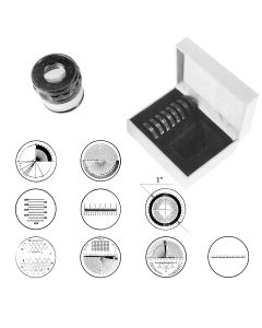 10X POCKET OPTICAL COMPARATOR WITH 8 RETICLES (8902-0041)