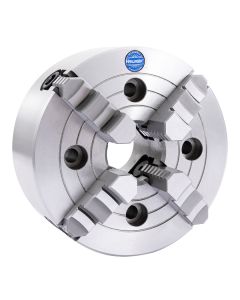 HARLINGEN 8" 4-JAW INDEPENDENT LATHE CHUCK PLAIN BACK (9713-1105)