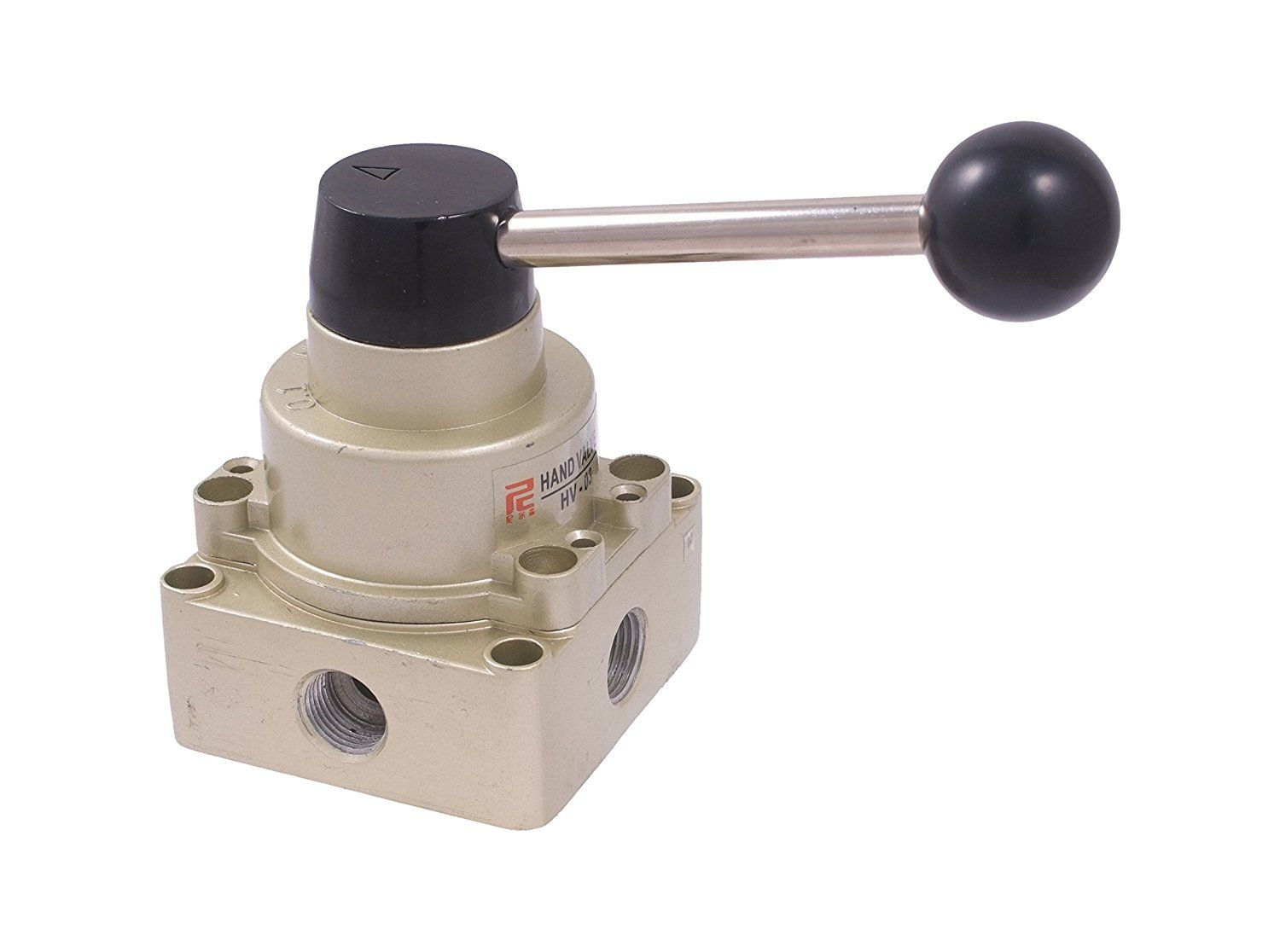 4-WAY HAND OPERATED ROTARY DISC TYPE VALVE WITH 1/2 NPT INLET (8401-0256)
